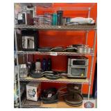 mix Lot of assorted cookware, small appliances