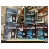 mix Lot of (6 pcs) assorted shredder