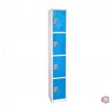 lockers Lot of (2 pcs) AdirOffice72 in. × 12 in.