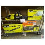 RYOBI, RIDGID Lot of (6 pcs) assorted RYOBI and