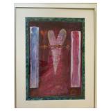 Love Wins, mixed media size 27 3/4in wide and