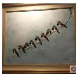 Max Karp - Snowbirds Artist Max Karp (1916- 1999)