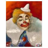 Max Karp - Red Clown Artist Max Karp (1916- 1999)