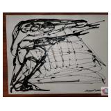 Jorge Flores Sports synchronized swimmers. Black