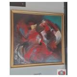 Original Acrylic on Canvas signed by muralist