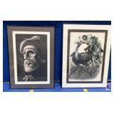 Arbio the Argentina cowboy gaucho. 2 prints.