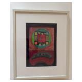 Found Hearts, mixed media size 16 3/4in wide and