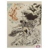 Fight with angel Salvador Dali 28 1/2 ï¿½ 35.