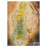 Salvador Dali Orange Madonna Limited edition