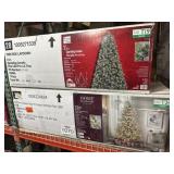 2 Christmas trees 7.5 ft