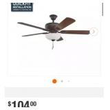 5 pcs Rothley II 52 in. Indoor LED Bronze C