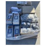 Assorted items contents on the pallet