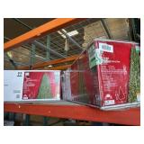 2 Christmas trees 9 ft