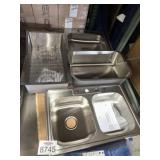 4 dented kitchen sinks