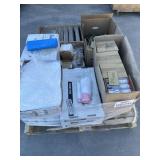 Assorted items contents on the pallet
