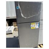 Stainless steel refrigerator ( missing handles )