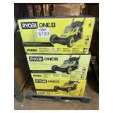 3 pcs Battery and charger included 13 in. Cordless