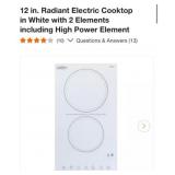 4 pcs new 12 in. Radiant Electric Cooktop in