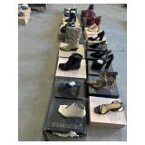 20 pcs assorted shoes by just fab and shoedazzle