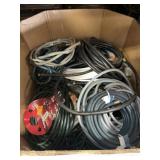 17 pcs Approx assorted garden hoses