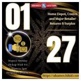 Next auction Jan 27th at 10:00 AM