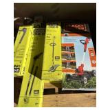 5 tools Ryobi and black and decker