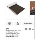 22 rolls WeatherWatch 36 in. x 50 ft., 150 sq.