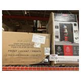 2 pcs over the range microwave + utility cabinet