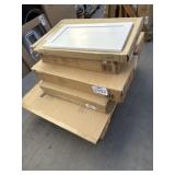 5 pcs kitchen cabinets mix colors