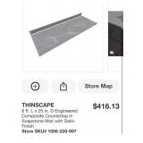 3 pcs THINSCAPE 6 ft. L x 25 in. D Engineered