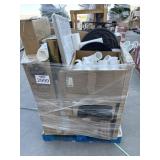 Assorted items contents on the pallet