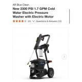 4 pcs AR Blue Clean New 2300 PSI 1.7 GPM Cold