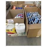 Assorted Cat and  Cleaners