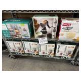 Assorted kitchen accessories and more contents