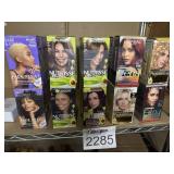 120 pcs new hair color (12 pcs each color )