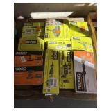 11pcs Ryobi and Ridgid tools