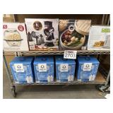 Assorted kitchen accessories and more contents