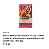 50 pcs Merrick Healthy Grains Premium Dry Dog