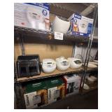 Assorted kitchen accessories and more contents