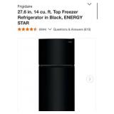 (1) Frigidaire 27.6 in. 14 cu. ft. Top Freezer