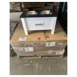 18 Pcs Raised Dog Bowl Stand with Internal