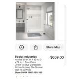 (1) Bootz Industries NexTile 60 in. W x 30 in. D