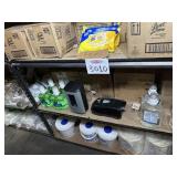 Assorted cleaning supplies (74) pcs Lysol wipes