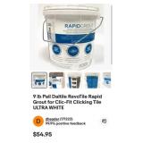 15 buckets 9 lb Pail Daltile RevoTile Rapid G