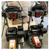2 pcs Husqvarna 3200 PSI Gas Powered Pressure