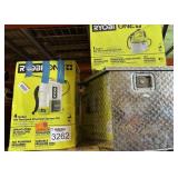 3 pcs Assorted Ryobi Tools and Tool box