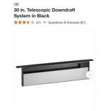 1 pc GE 30 in. Telescopic Downdraft System in