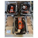 3 pcs Husqvarnaï¿½ 2300 PSI Electric Pressure