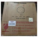 6 pcs Assorted Colors Round Mirror 24 in.