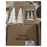 32 pcs Juegoal Christmas Tree Lighted Table
